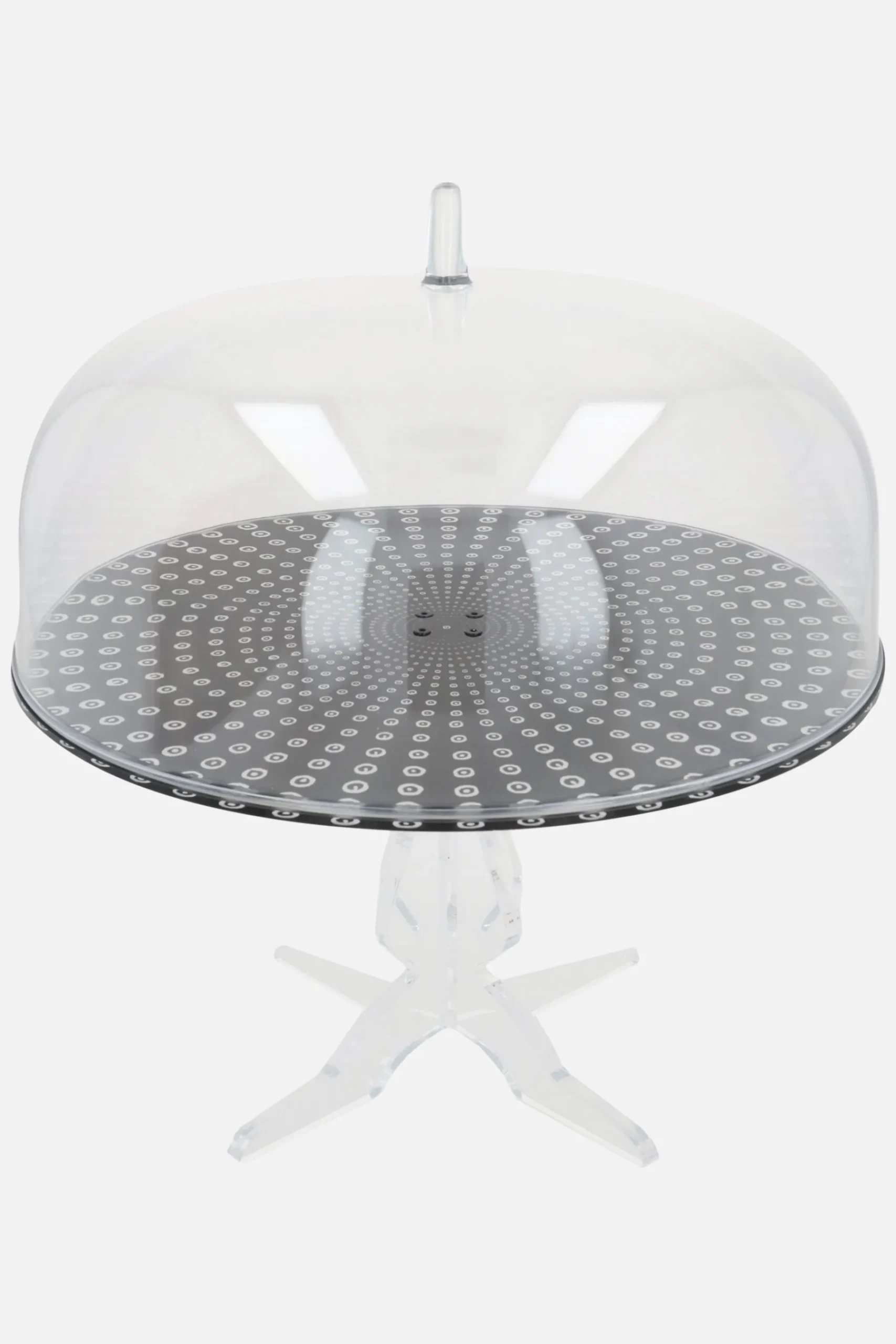 10 CORSO COMO circles print plexiglass cake stand