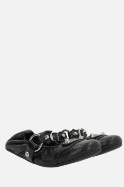 Women BALENCIAGA City flat in Arena leather