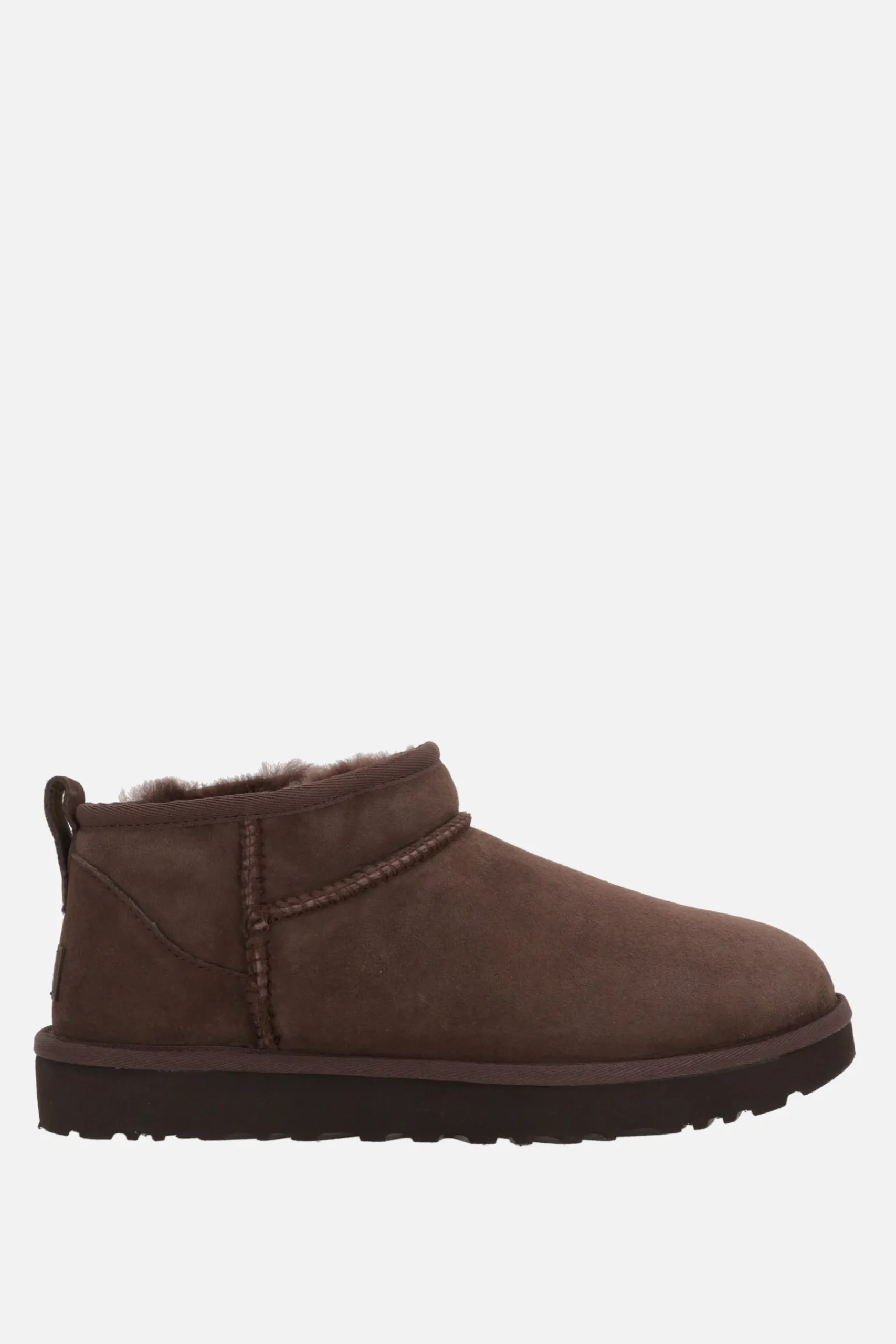 Women UGG Classic Ultra mini ankle boots in suede