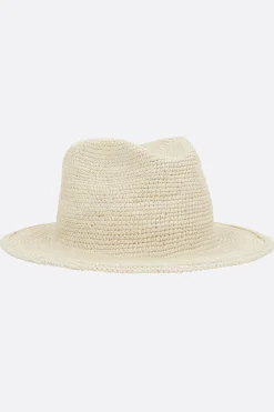 Women BORSALINO Clochard hat in Panama crochet