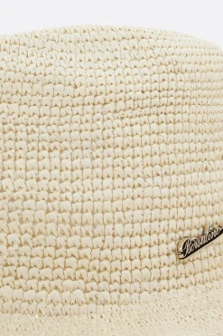 Women BORSALINO Clochard hat in Panama crochet