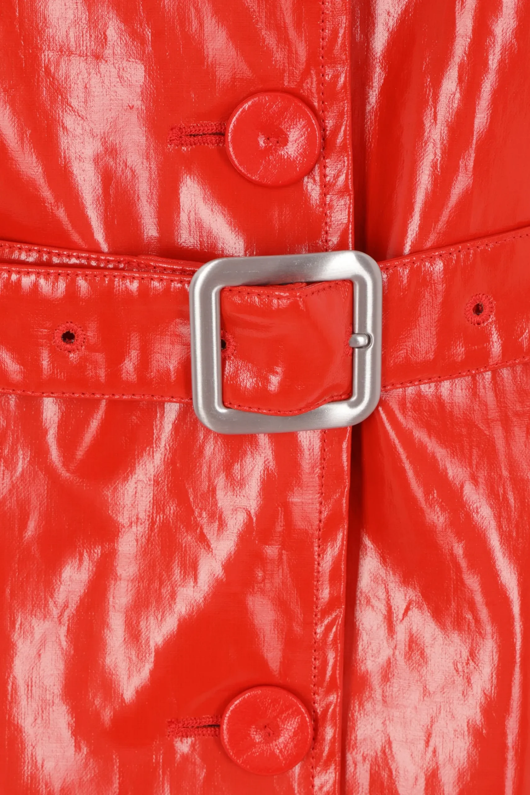 Women JIL SANDER coated linen trench coat