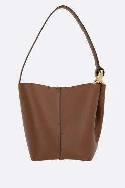 Women JW ANDERSON Corner Bucket small bag in smooth leather