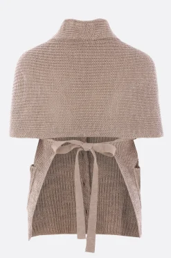 Women NICCOLÒ PASQUALETTI cotton and linen cape