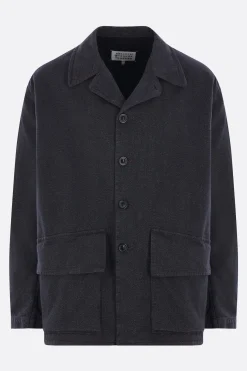 MAISON MARGIELA cotton caban jacket