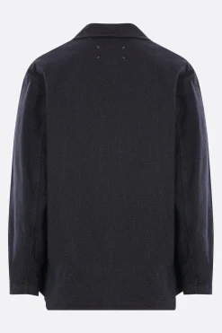 MAISON MARGIELA cotton caban jacket