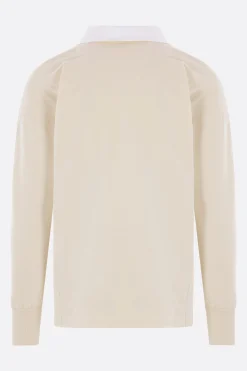 MAISON MARGIELA cotton long-sleeve polo shirt