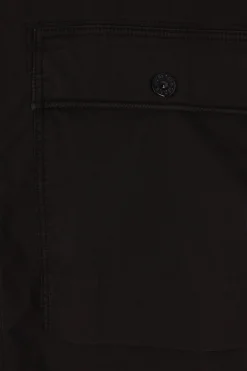 STONE ISLAND cotton shirt with logo badge