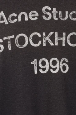 ACNE STUDIOS cotton t-shirt with 1996 print