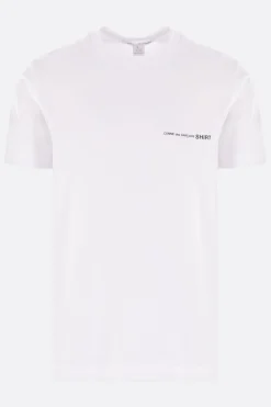 COMME DES GARÇONS SHIRT cotton t-shirt with logo print