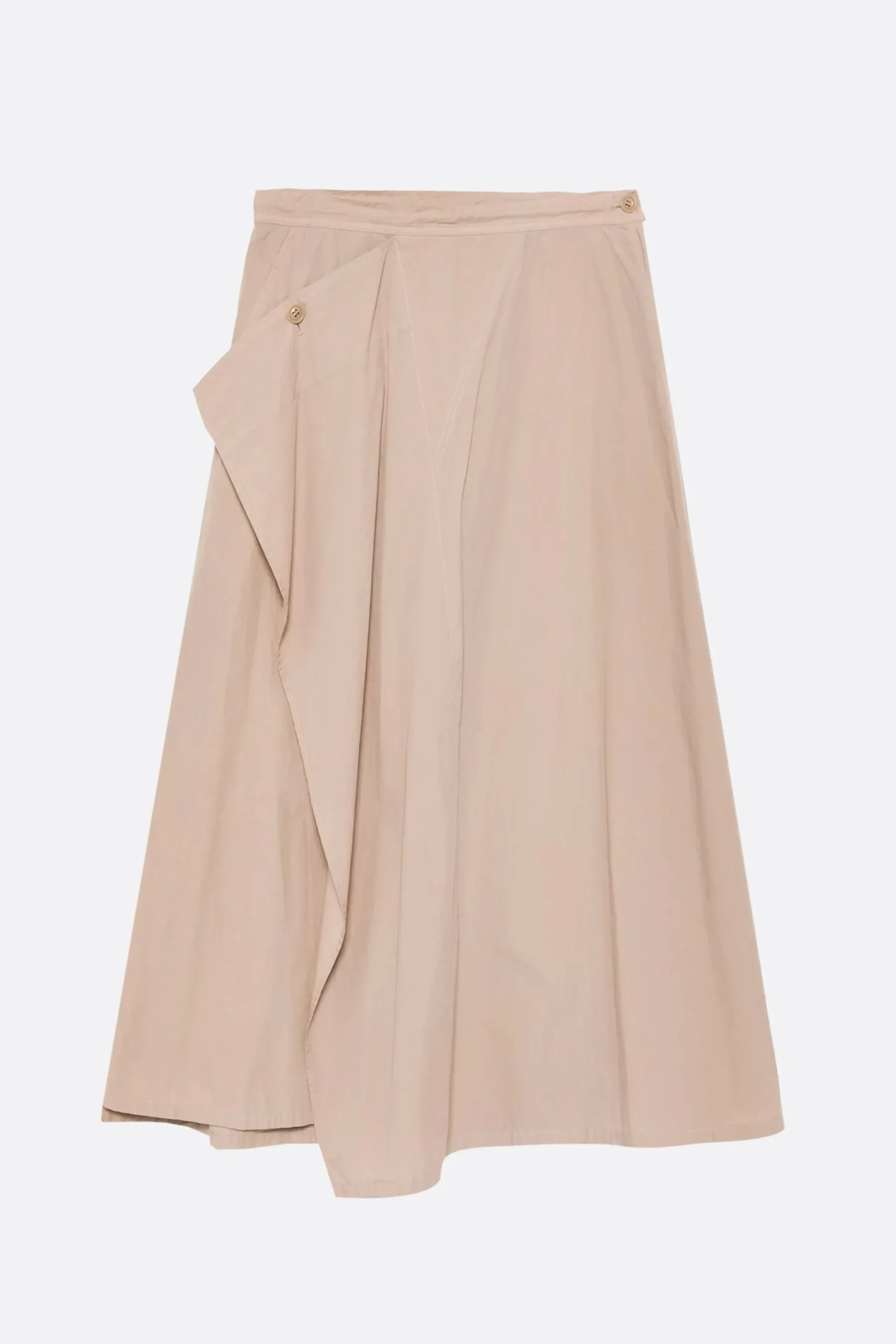 Women Y'S cotton wrap skirt