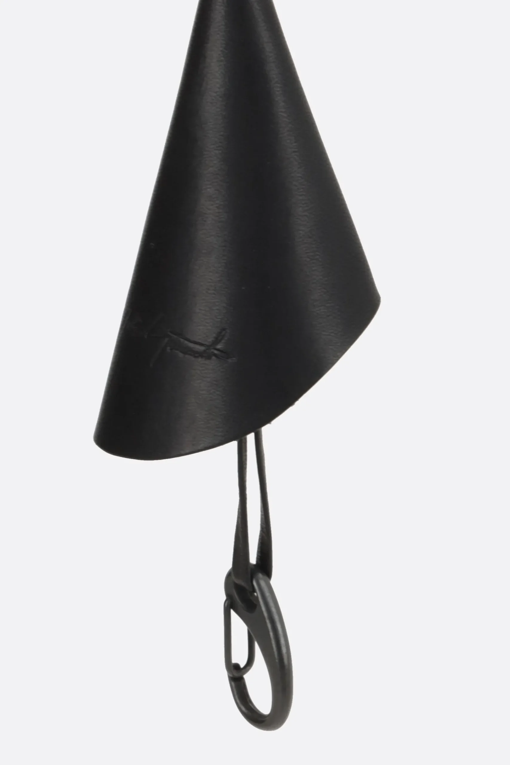 Women DISCORD YOHJI YAMAMOTO Cowbell keychain in smooth leather