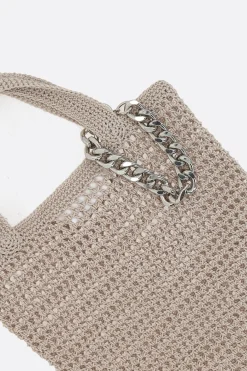 Women NICCOLÒ PASQUALETTI Coya tote bag in macramé