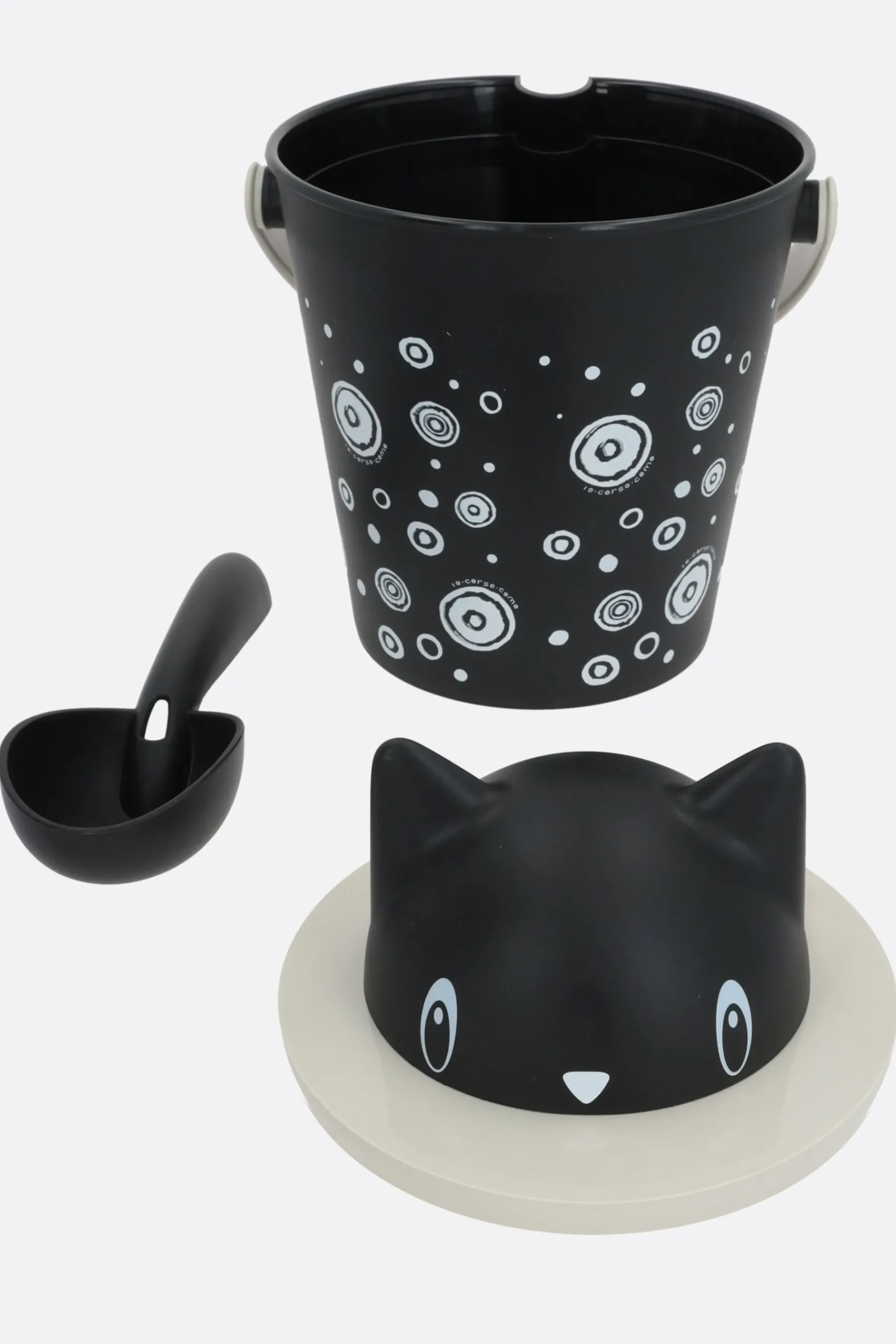 UNITED PETS X 10 CORSO COMO Crick recycled plastic dry cat food container