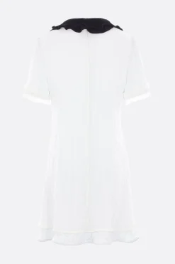 Women JIL SANDER crinkled georgette short dress