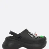 BALENCIAGA Crocs™ Jibbitz™ mules in rubber with charms