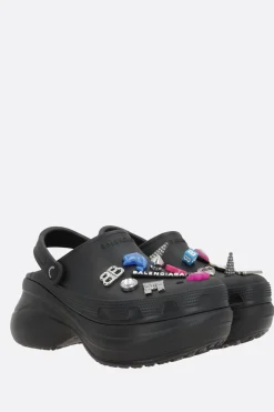 Women BALENCIAGA Crocs™ Jibbitz™ mules in rubber with charms