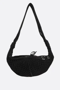 Women LEMAIRE Croissant Filt shoulder bag in mesh