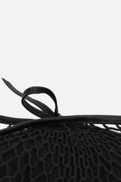 Women LEMAIRE Croissant Filt shoulder bag in mesh