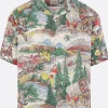 VISVIM Crosby bowling shirt in silk blend