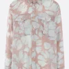 DRIES VAN NOTEN Crowsey oversized shirt in silk