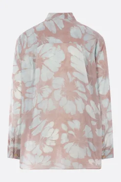 DRIES VAN NOTEN Crowsey oversized shirt in silk