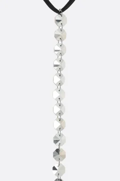 Women MARIA CALDERARA crêpe necklace with crystals