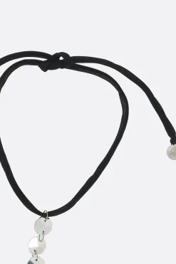 Women MARIA CALDERARA crêpe necklace with crystals