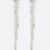 Women SIMONE ROCHA crystal-embellished drip earrings