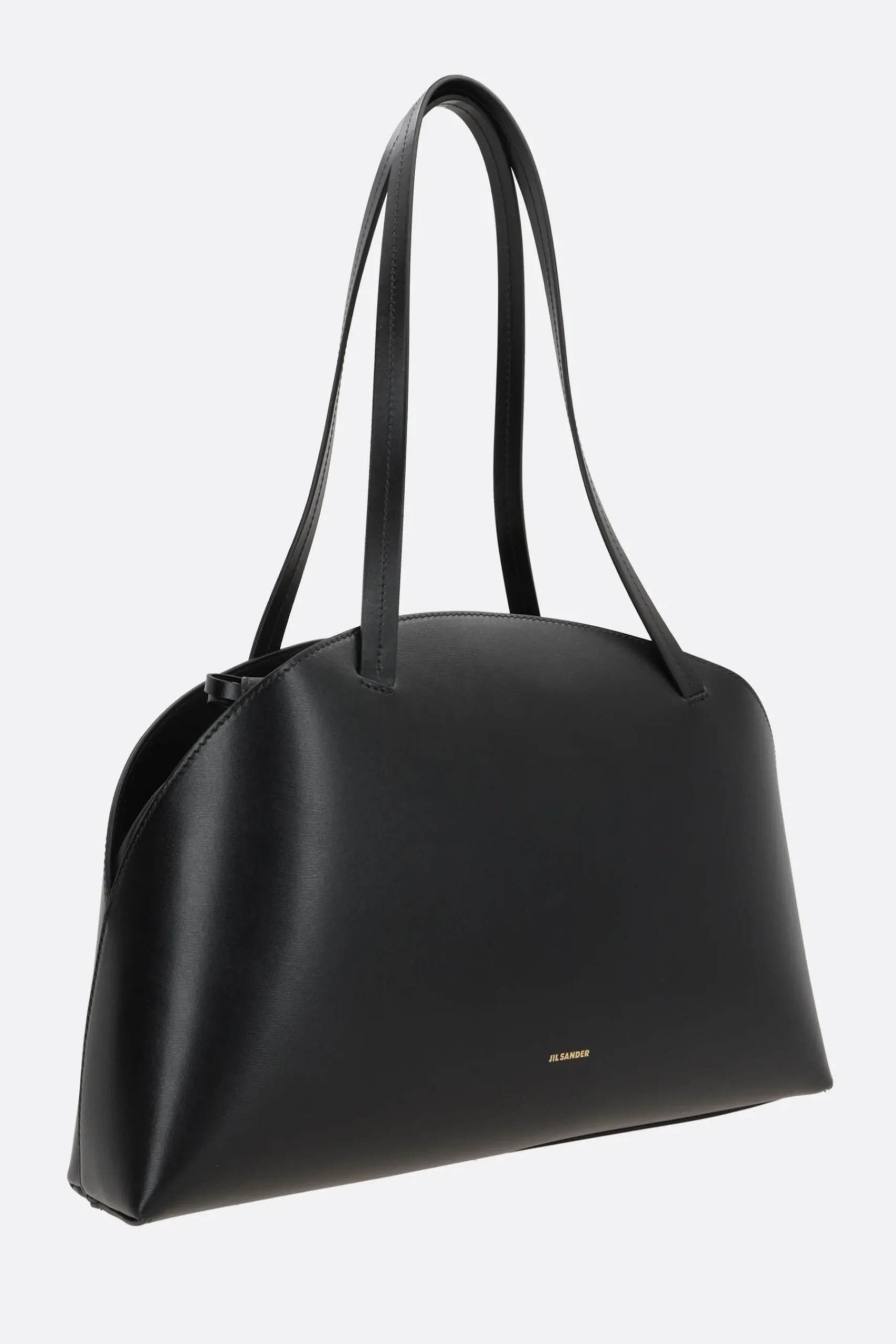 Women JIL SANDER Curve medium shoulder bag in smooth leather