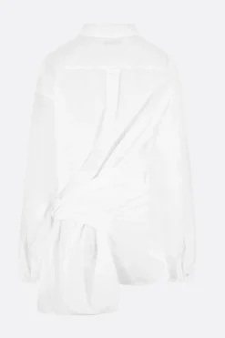 Women BALENCIAGA Cut-Up poplin shirt
