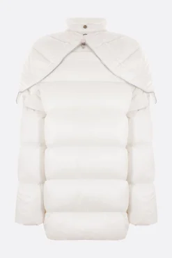Women MONCLER X RICK OWENS Cyclopic nylon oversize down jacket