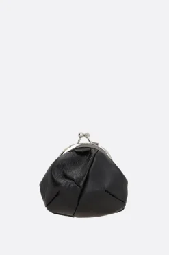 Women Y'S 3D necklace in semi-gloss leather