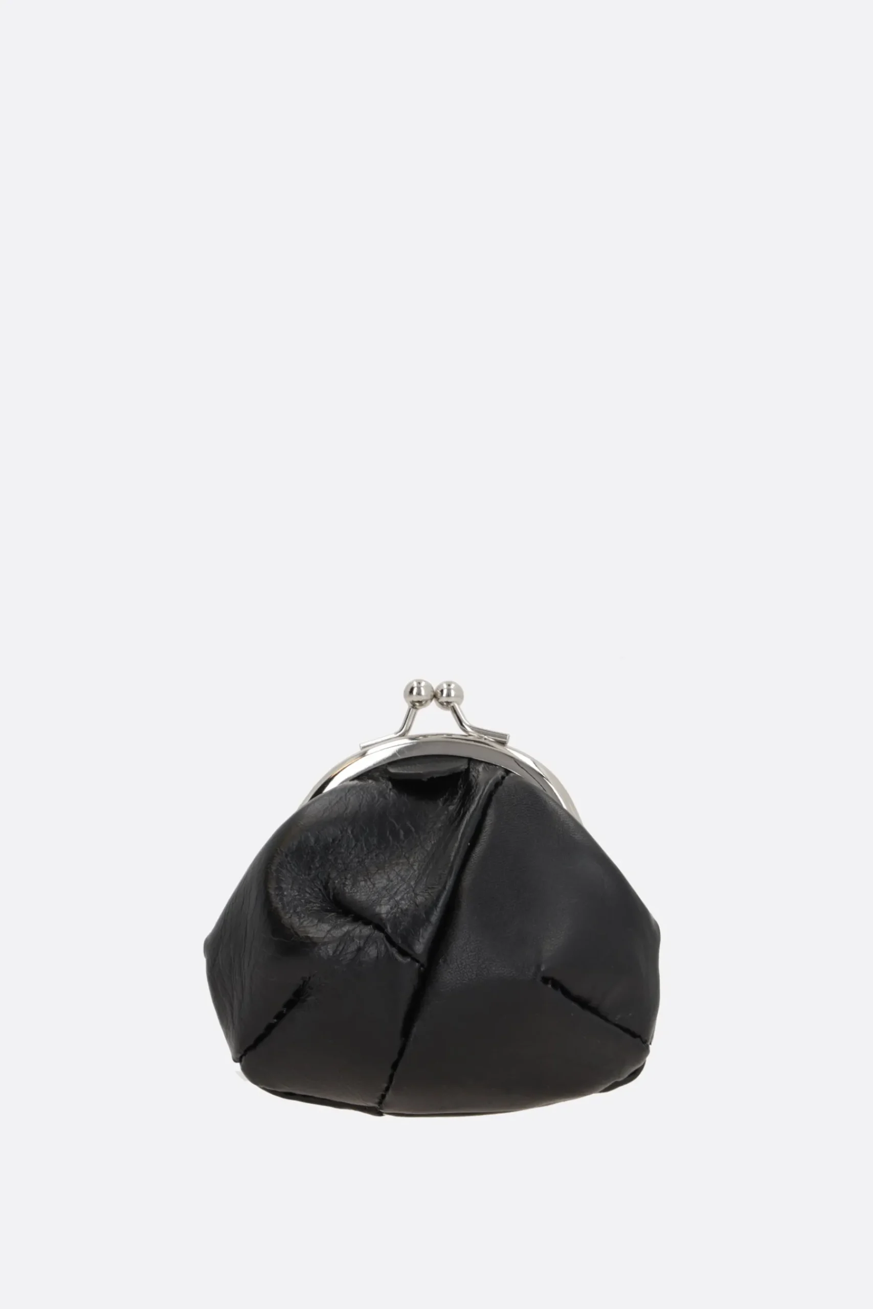 Women Y'S 3D necklace in semi-gloss leather