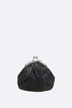 Women Y'S 3D necklace in semi-gloss leather