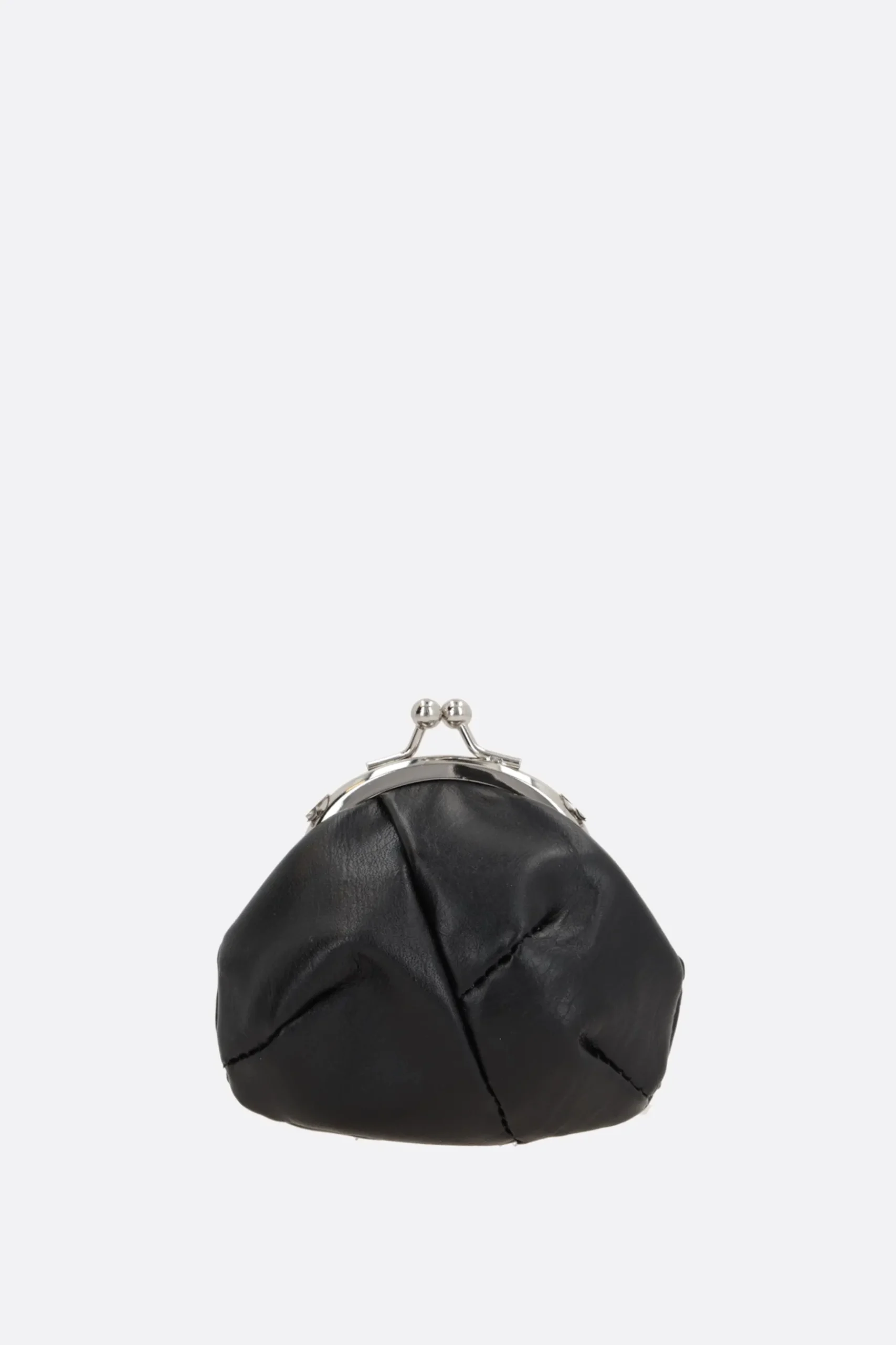 Women Y'S 3D necklace in semi-gloss leather