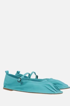 Women HEREU Dansa mary-jane ballerinas in shiny nappa
