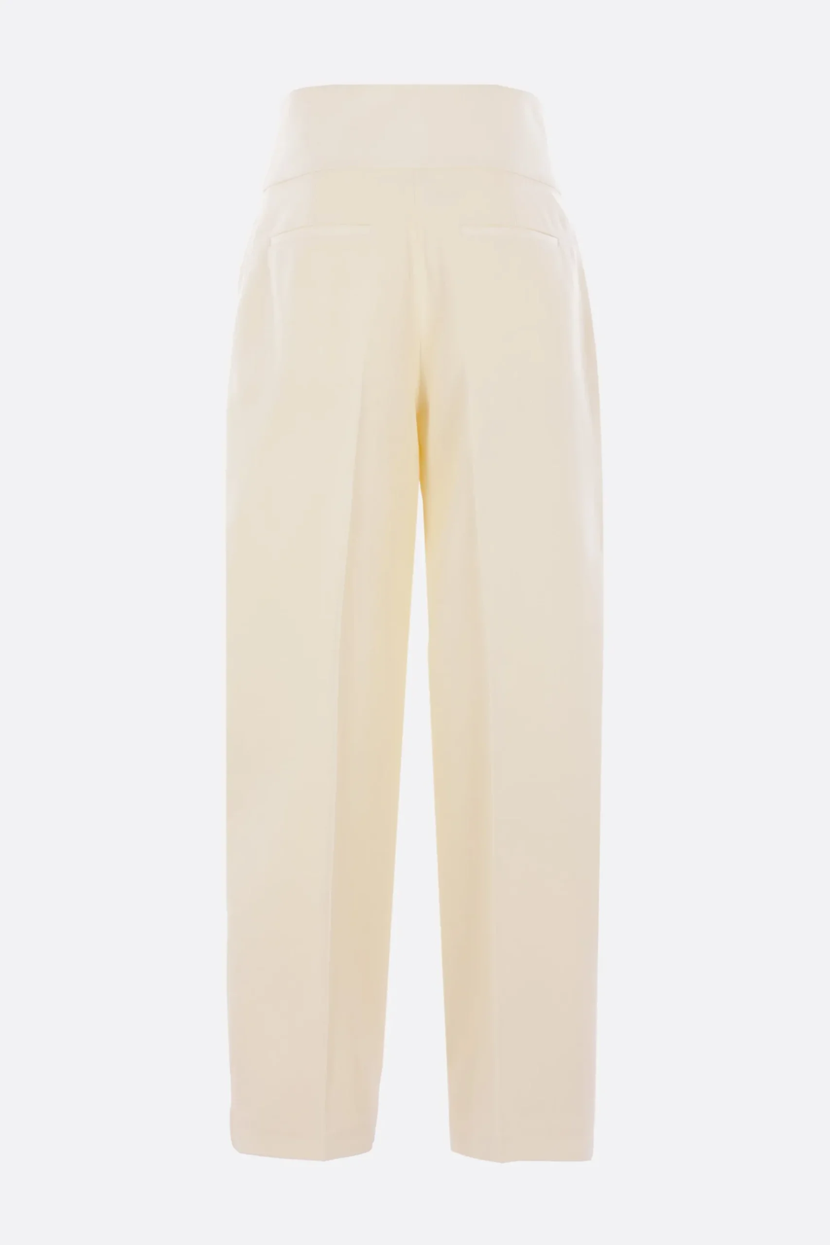 Women JIL SANDER darted trousers in silk blend