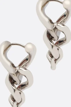 Women TOM WOOD Dean Hoops Triple earrings