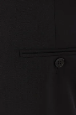 Women MM6 deconstructed wool shorts