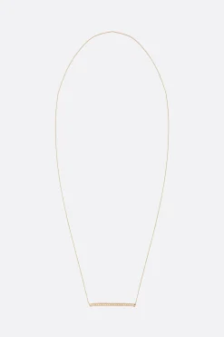 Women SHIHARA Diamond Bar 01 chain necklace