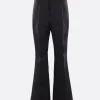 RICK OWENS Dirt Bolan flare trousers in linen