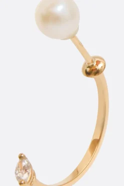 Women DELFINA DELETTREZ Dots Marquise Piercing earring