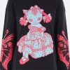 Women CHOPOVA LOWENA Dotty oversized t-shirt in jersey