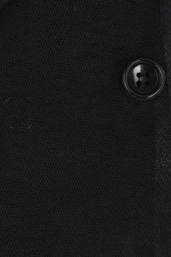 Women COMME DES GARÇONS double-breasted jacket in tulle and organza