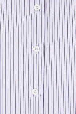 Women NICCOLÒ PASQUALETTI Douglas short-sleeved shirt in striped poplin