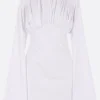 Women DURAN LANTINK draped mini dress in jersey
