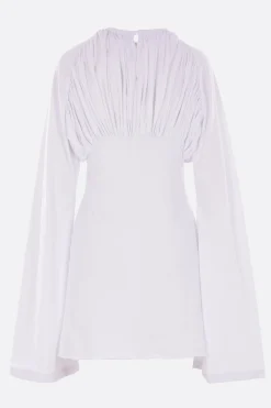 Women DURAN LANTINK draped mini dress in jersey