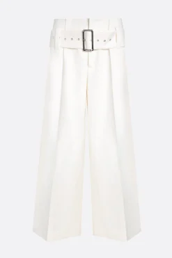 Women 10 CORSO COMO drill wide-leg pants