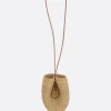 Women INES BRESSAND Drop shoulder bag in straw